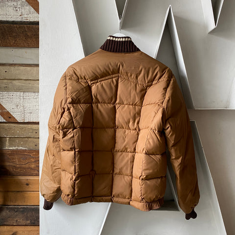 70's Goose Down Jacket - Small