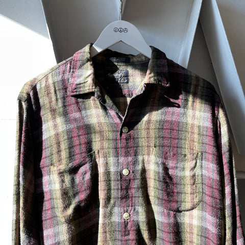 70’s Manhattan Flannel Loop Collar - Medium