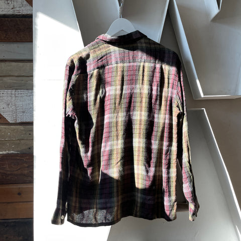 70’s Manhattan Flannel Loop Collar - Medium