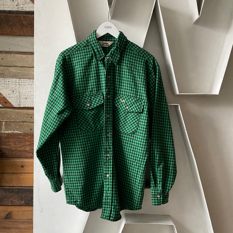 50’s Checkered Flannel - Large