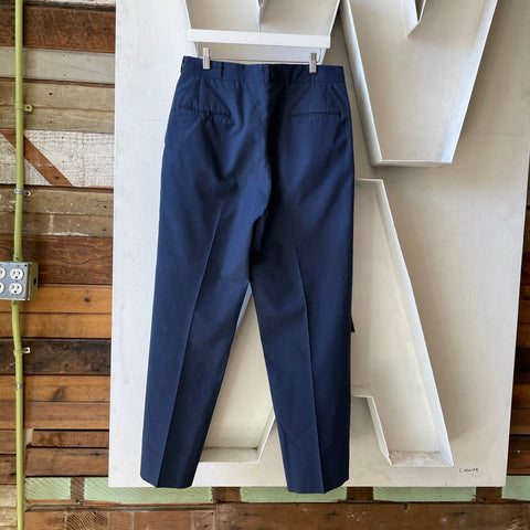 60’s Wool Naval Officers Trousers - 32” x 30.5”