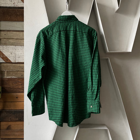 50’s Checkered Flannel - Large