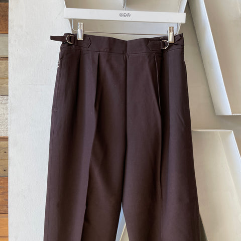 30’s Side Buckle Trousers - 28” x 25”