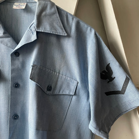 80’s Seafarer Button Up - Medium
