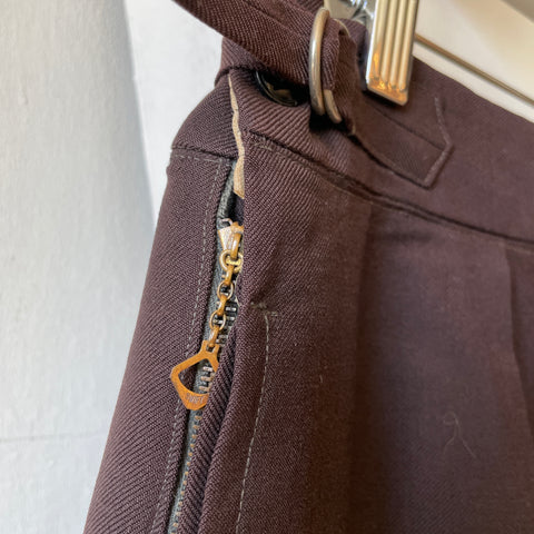 30’s Side Buckle Trousers - 28” x 25”