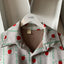 70’s Apple Print Party Shirt - Medium