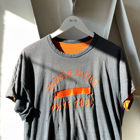 70’s Reversible Champion Gym Tee - Medium