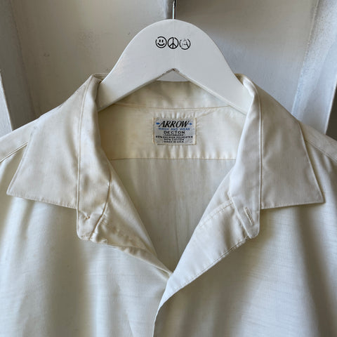 60’s Stained and Faded Button Up - Large