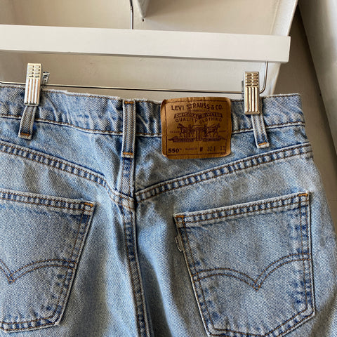 90's Levi's 550 Shorts - 31” x 10”