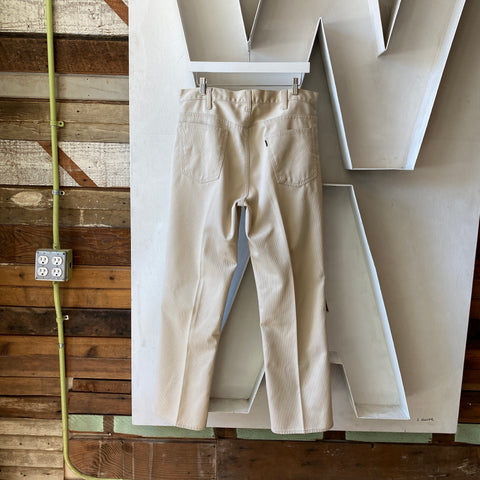 60's Levi' Big E Corduroy - 36” x 30”