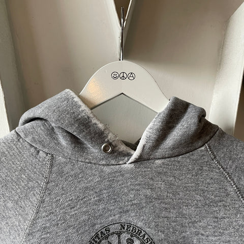 80’s Thrashed Nebraska Gusset Hoodie - XL