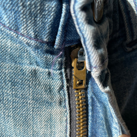 70’s Lee Patchwork Denim - 31” x 28”