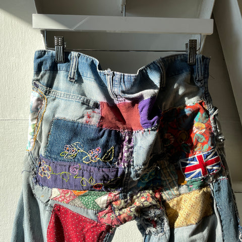 70’s Lee Patchwork Denim - 31” x 28”