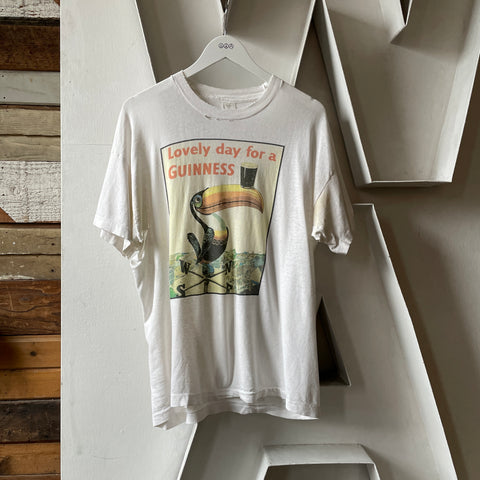 90’s Thrashed Guinness Tee -  Large