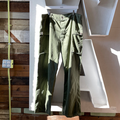 WW2 HBT Utility Cargo Pants - 36” x 29”