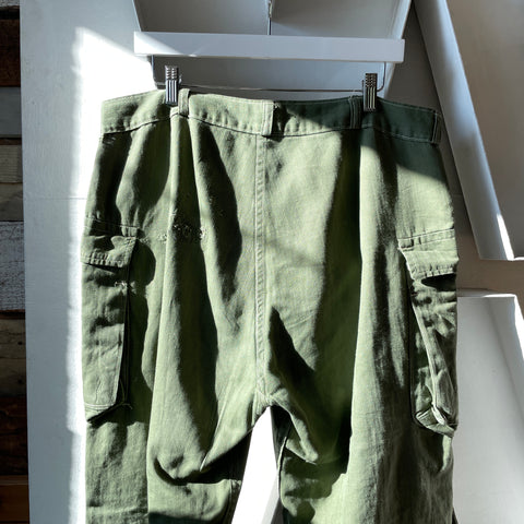 WW2 HBT Utility Cargo Pants - 36” x 29”