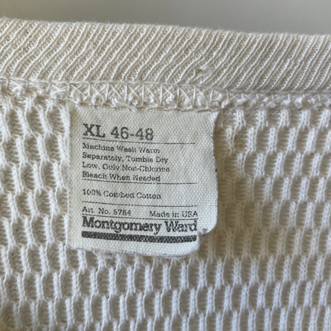80’s Montgomery Ward Thermal Long Sleeve - Medium