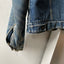 70’s Silver Spur Sherpa Denim Jacket - Large