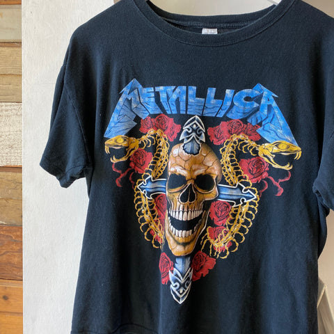 80's Metallica Bootleg Tee  - Medium