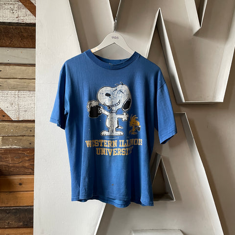 80’s Snoopy College Tee - Large