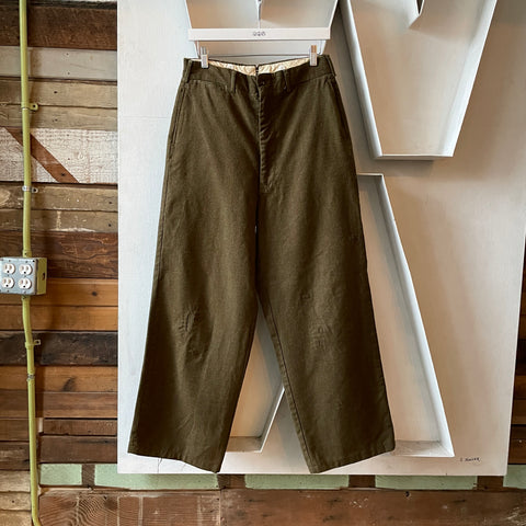 50’s Wool Military Trousers - 29” x 28”