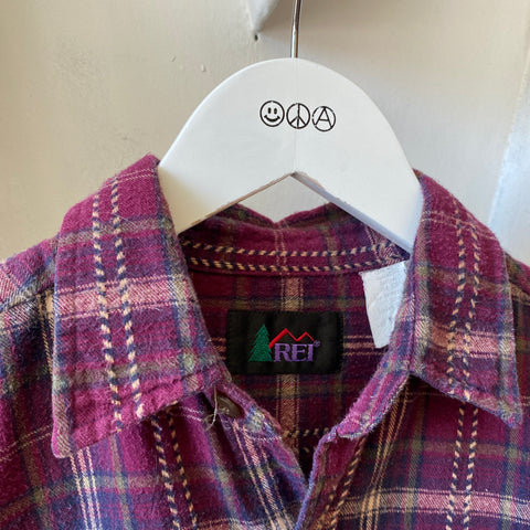 80's REI Cotton Flannel - XL