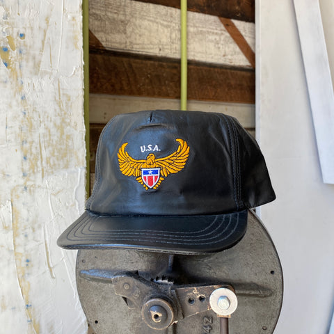 80's Leather Trucker - OS