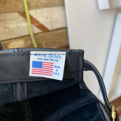 80's Leather Trucker - OS