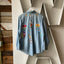 70's Embroidered Chambray - Large