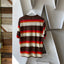 70's Thrashed Striped Tee - XL