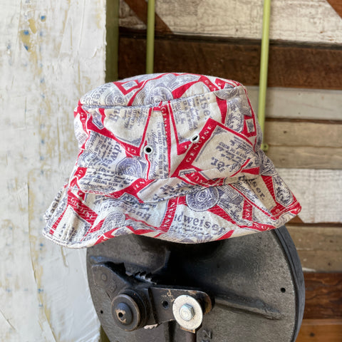 80’s Collapsible Budweiser Bucket Hat - Small