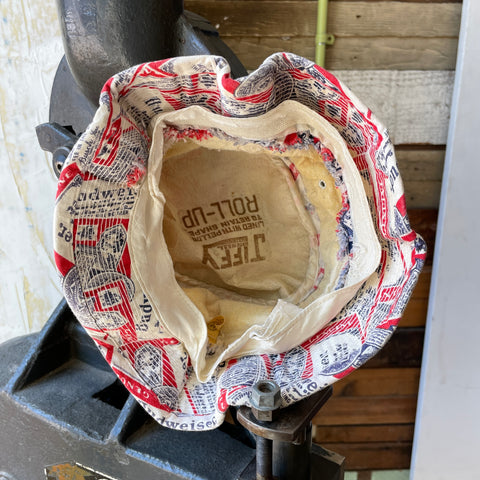 80’s Collapsible Budweiser Bucket Hat - Small