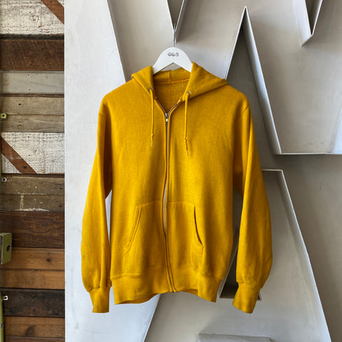 80's Hanes Zip Up Hoodie - Large