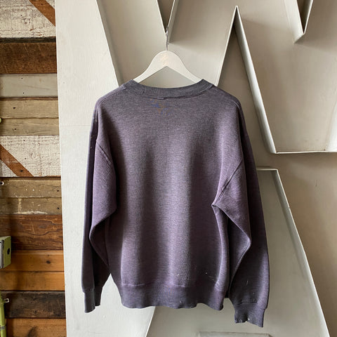 90's Overdyed Russell Crewneck Sweatshirt - Large