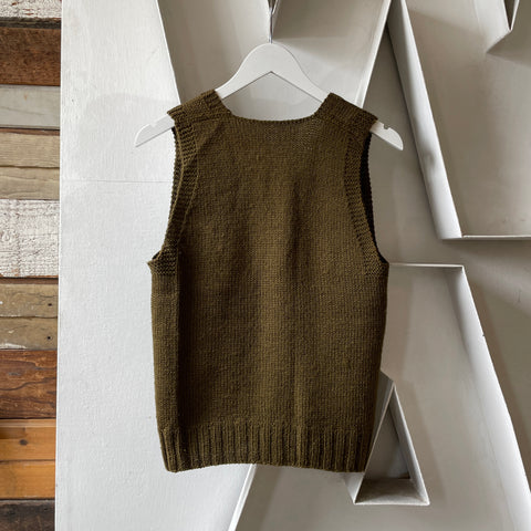 WW2 Military Sweater Vest - Small