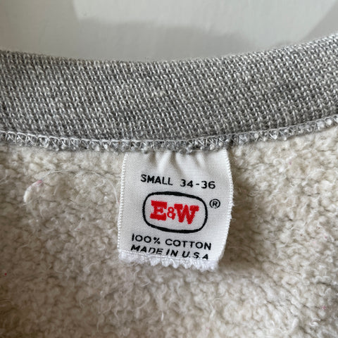 60’s E&W Raglan Crewneck- Small