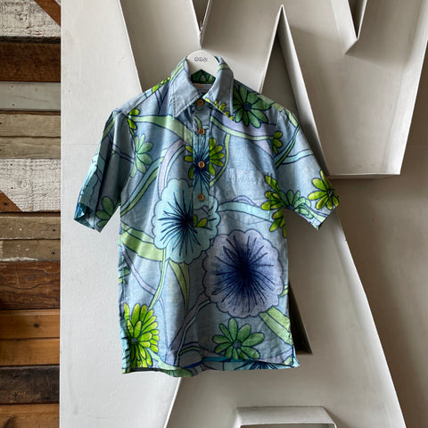 70’s Surf Line Hawaii Aloha Pullover - Large