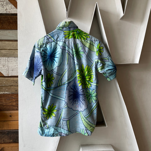 70’s Surf Line Hawaii Aloha Pullover - Large