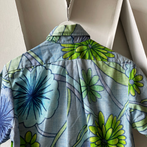 70’s Surf Line Hawaii Aloha Pullover - Large