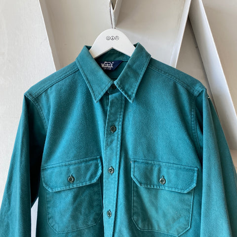 80's Woolrich Button Up - Large