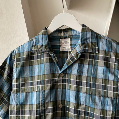 60’s Lanier Loop Collar Button Up - Medium