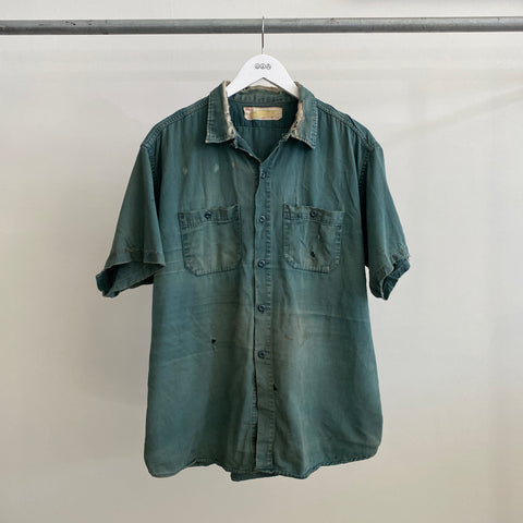 70's Thrashed Button Up - XL
