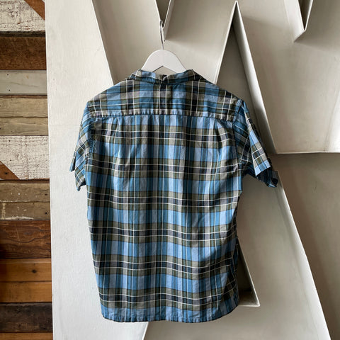 60’s Lanier Loop Collar Button Up - Medium
