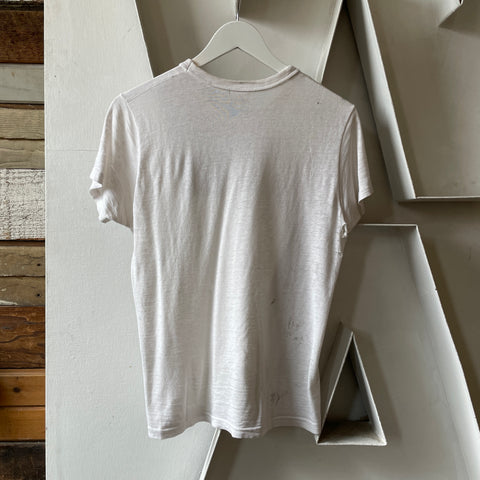 60’s Hanes Thrashed Blank Tee - Small