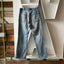 70's Patchwork Denim - 32” x 31”