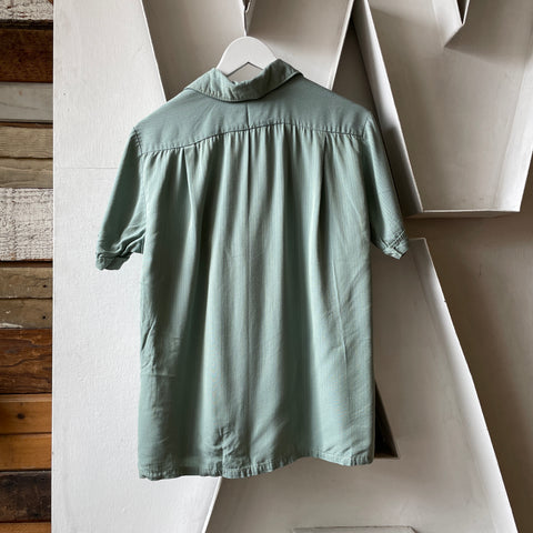 60’s Mr. Jack Striped Loop Collar - Small