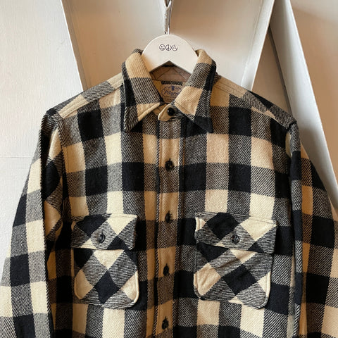 50’s Plaid Wool Jacket - Medium