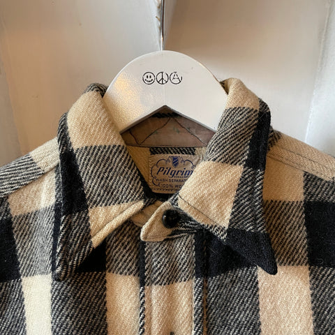 50’s Plaid Wool Jacket - Medium