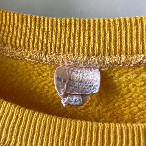 70’s Yellow Shortie Sweat - Medium