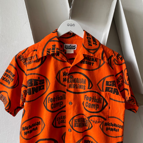 70’s Gabe's Gang Hawaiian Super Bowl Shirt - Small